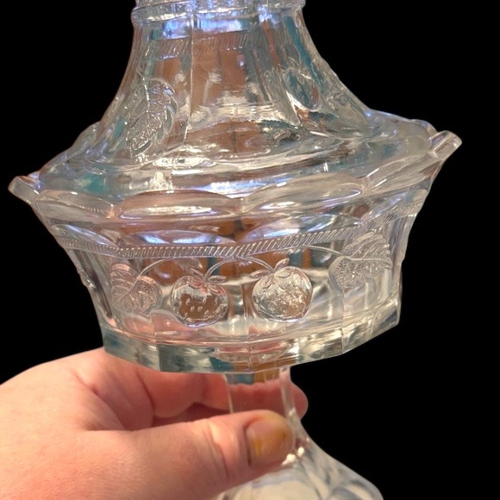 Vintage Elegant Crystal Glass Candy Dish or Compote - Picture 4 of 14